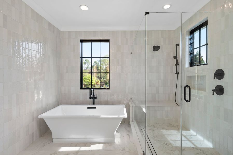 Representative furnished interior of a home built from the Grace by Homes by Dickerson in The Founding at Blue Ridge, Raleigh (Image 25).
