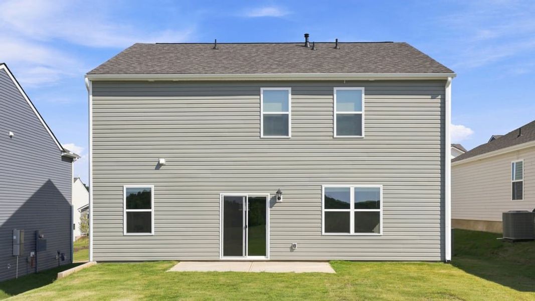 Exterior details and patio area of a home in Baxter Village, Boiling Springs (Image 3).