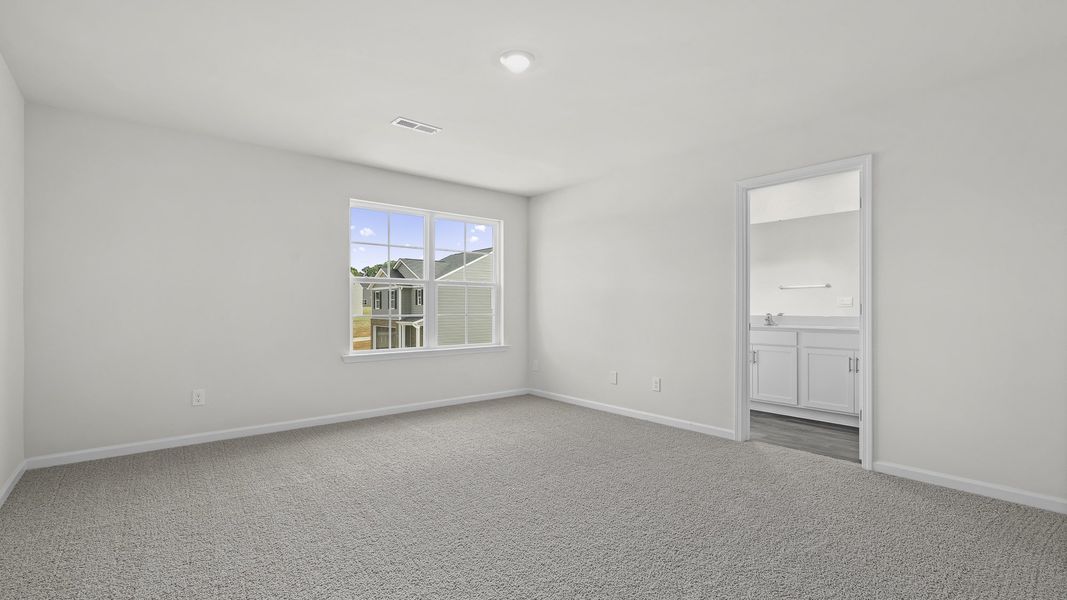 Spacious, unfurnished interior of a new home in Fishel Village, Winston-Salem (Image 19). Spacious, unfurnished interior of a new home in Fishel Village, Winston-Salem (Image 19).