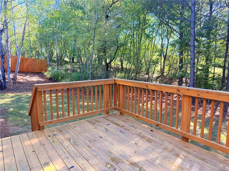 Exterior details and patio area of a home in Magnolia Villas, Cornelia (Image 25).