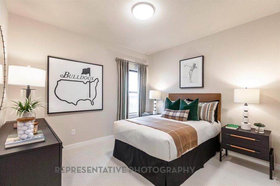 Furnished interior view inside a new home in Mustang Lakes, Celina (Image 20).