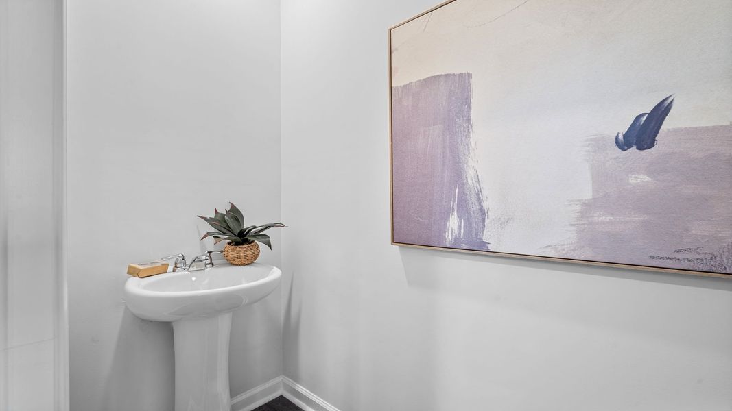 Furnished interior view inside a new home in The Retreat at East Argent, Ridgeland (Image 15).