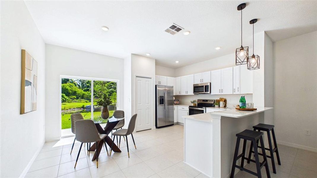 Furnished interior view inside a new home in , Ruskin (Image 46).