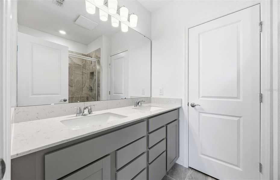 Furnished interior view inside a new home in Riverwood, Zephyrhills (Image 5).