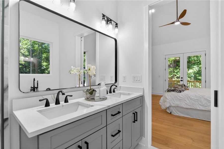 Furnished interior view inside a new home in , Cumming (Image 14).