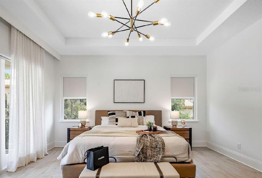 Furnished interior view inside a new home in , Montverde (Image 7).