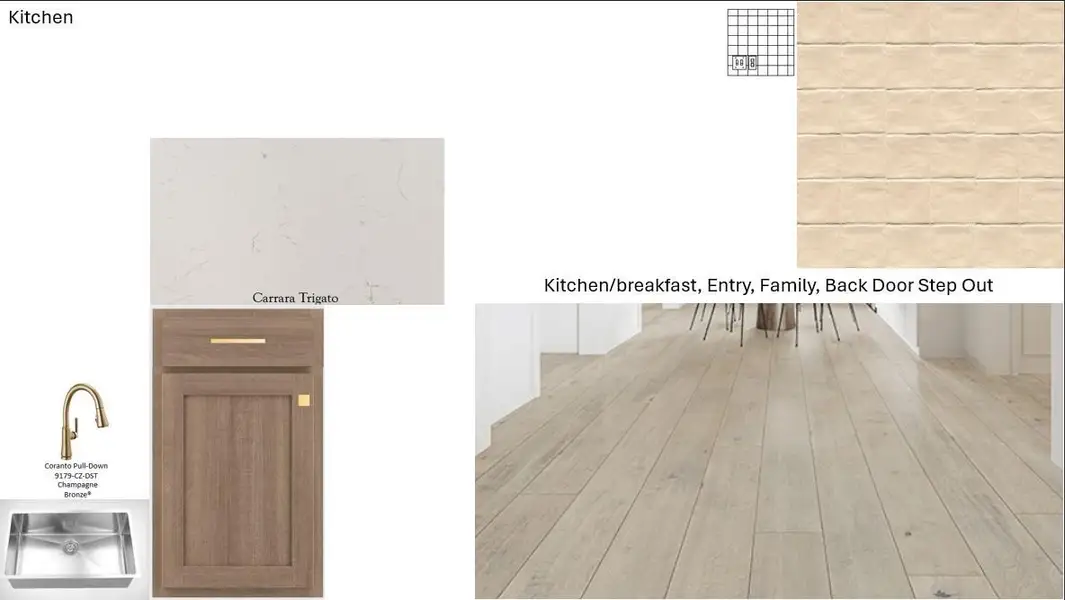 Sample of building materials used in homes in , Missouri City (Image 6).