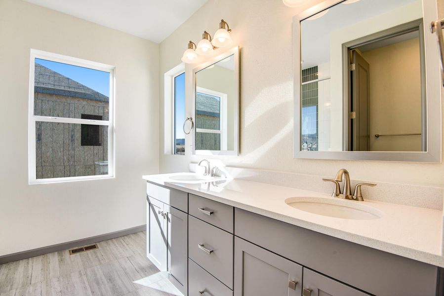 Representative furnished interior of a home built from the C by Tri Pointe Homes in Westside Crossing, Berthoud (Image 11).