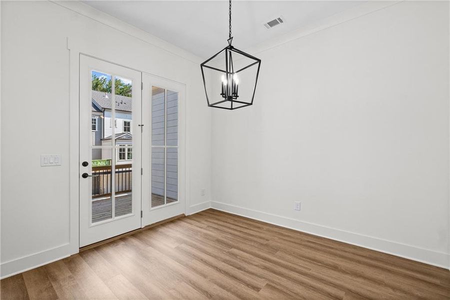 Spacious, unfurnished interior of a new home in Devin's Shire, Kennesaw (Image 33).