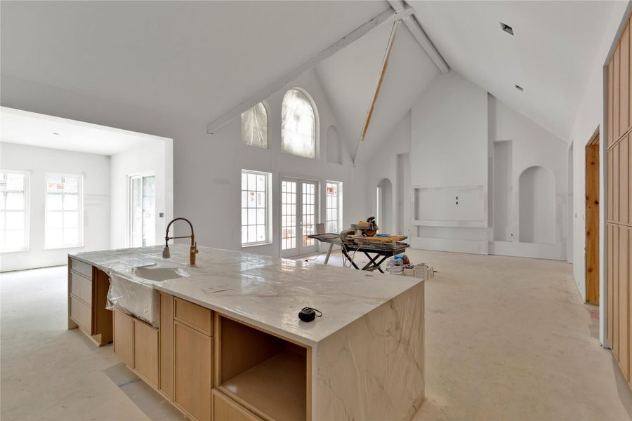 Furnished interior view inside a new home in , Conroe (Image 4).