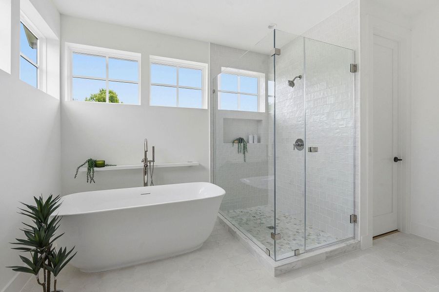 Furnished interior view inside a new home in , Austin (Image 14).