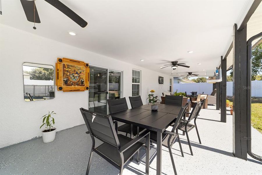 Exterior details and patio area of a home in , Ocala (Image 31).
