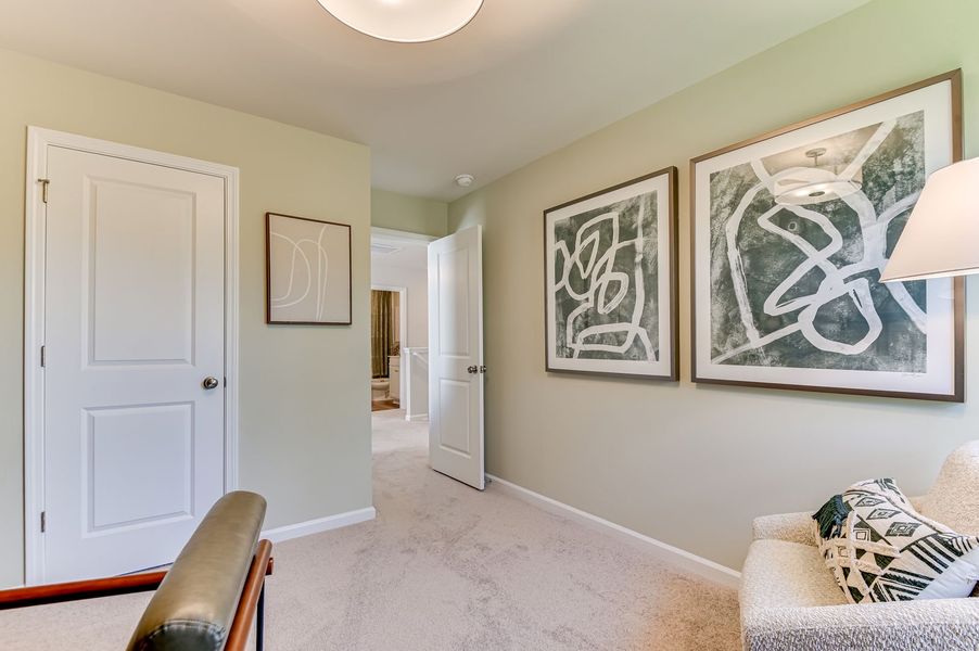 Representative furnished interior of a home built from the Frazier by Stanley Martin Homes in Essence at Bent Creek Village, Thomson (Image 14). Representative furnished interior of a home built from the Frazier by Stanley Martin Homes in Essence at Bent Creek Village, Thomson (Image 14).