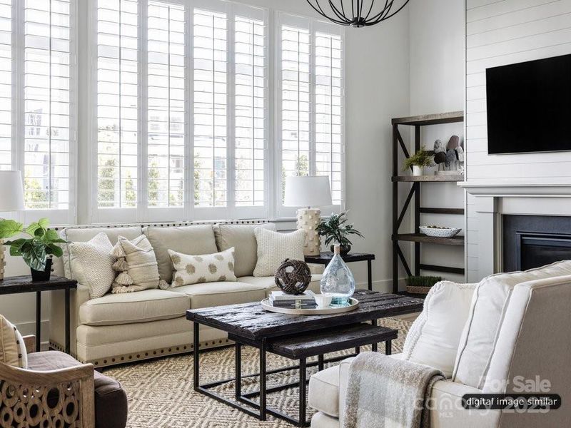 Furnished interior view inside a new home in , Waxhaw (Image 13). Furnished interior view inside a new home in , Waxhaw (Image 13).