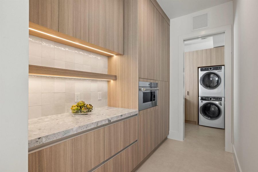 Furnished interior view inside a new home in , Delray Beach (Image 12).