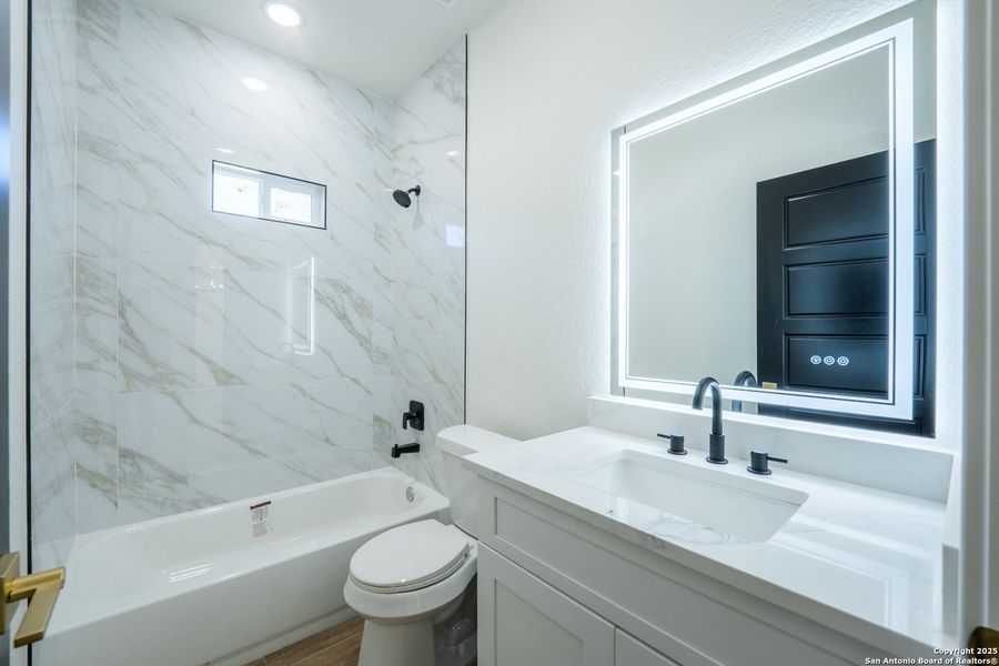 Furnished interior view inside a new home in , Somerset (Image 5).