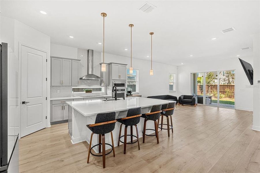 Furnished interior view inside a new home in Weslyn Park at Sunbridge, St. Cloud (Image 6).