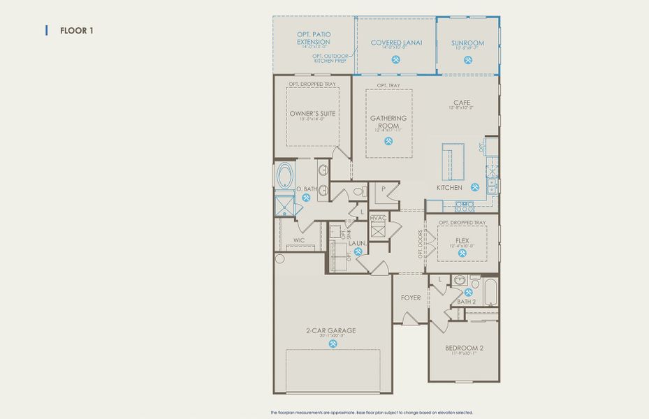 Prosperity Floor Plan, Quick Move-In Home, Floor 1