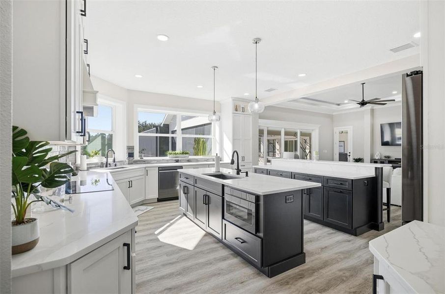 Furnished interior view inside a new home in , Palm Coast (Image 50).