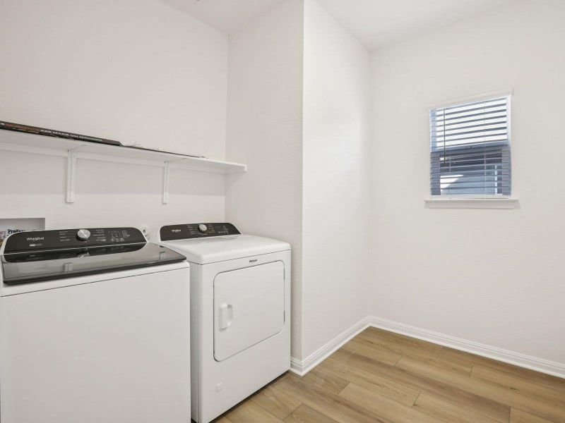 Photos are not of the actual home, but are photos of the builder home with same floorplan