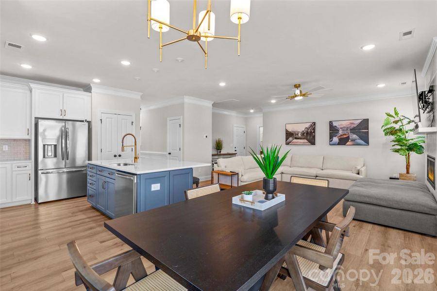 Dining Area/Great Room/Kitchen Dining Area/Great Room/Kitchen