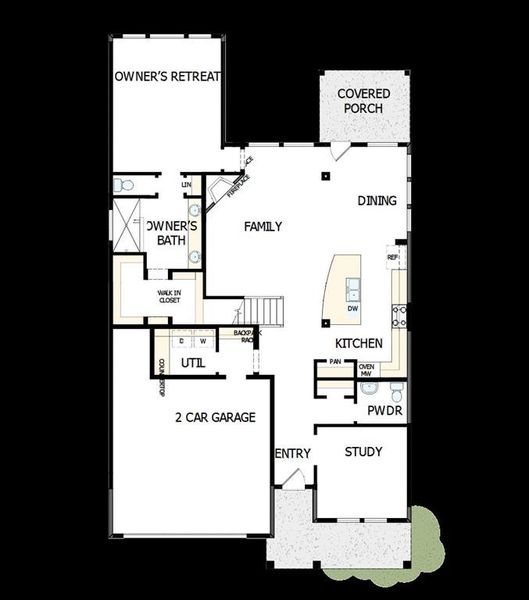 2D floor plan layout of this home in Highwoods, Fort Worth, TX (Image 3). 2D floor plan layout of this home in Highwoods, Fort Worth, TX (Image 3).