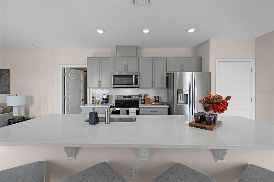Furnished interior view inside a new home in , Winter Haven (Image 31).