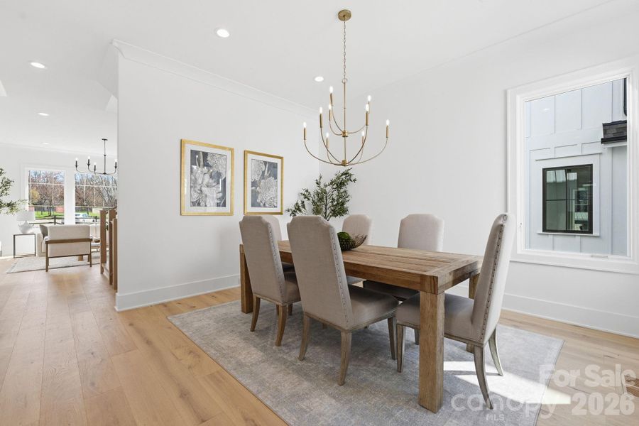 Furnished interior view inside a new home in , Davidson (Image 8).