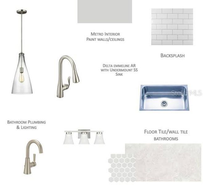 Sample of building materials used in homes in Towns at Union, St. Petersburg (Image 6).