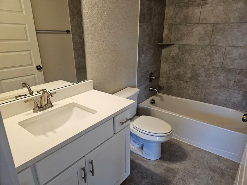 Furnished interior view inside a new home in Wildcat Ridge, Godley (Image 10).