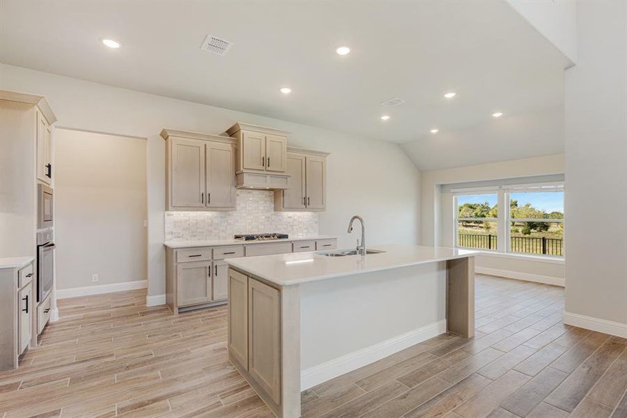Furnished interior view inside a new home in Devonshire Classic 60-65, Forney (Image 17).