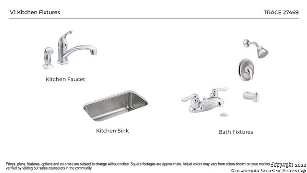 Sample of building materials used in homes in Trace, San Marcos (Image 30).