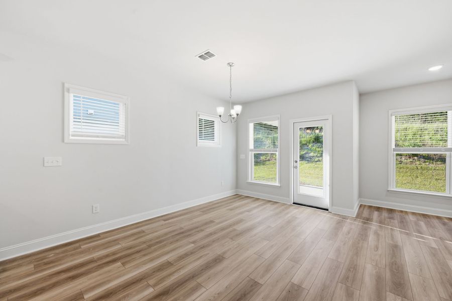 Spacious, unfurnished interior of a new home in Grand Arbor, Blythewood (Image 31).