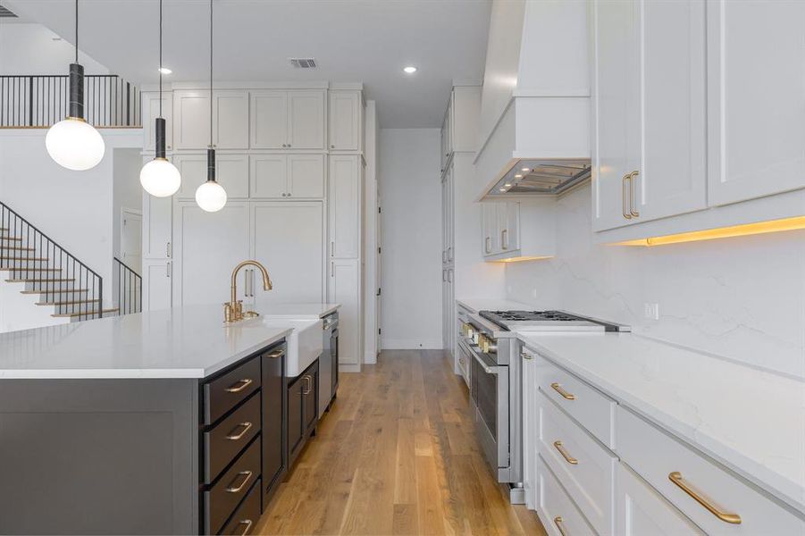 Furnished interior view inside a new home in The Resort on Eagle Mt. Lake, Fort Worth (Image 3). Furnished interior view inside a new home in The Resort on Eagle Mt. Lake, Fort Worth (Image 3).