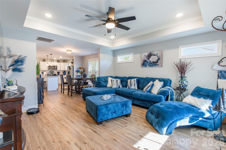 Furnished interior view inside a new home in , Albemarle (Image 15).
