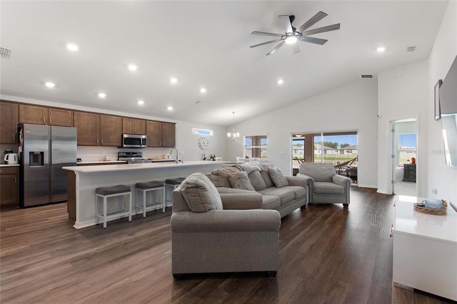 Furnished interior view inside a new home in , Winter Haven (Image 17).