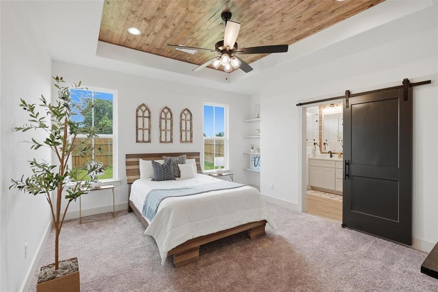 Furnished interior view inside a new home in , Tolar (Image 14).