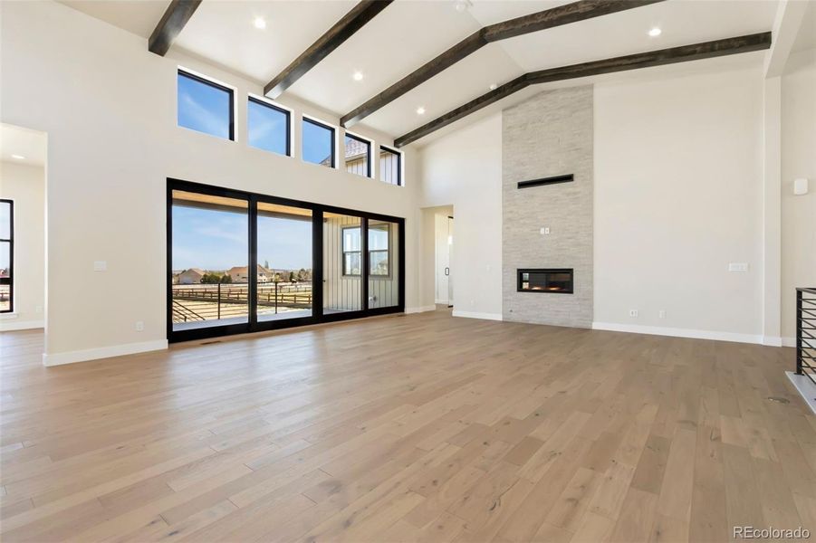 Spacious, unfurnished interior of a new home in Acadia at RainDance, Windsor (Image 8).