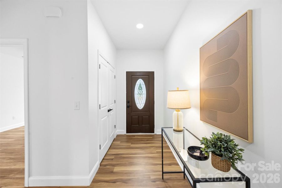 Furnished interior view inside a new home in , Connelly Springs (Image 6).