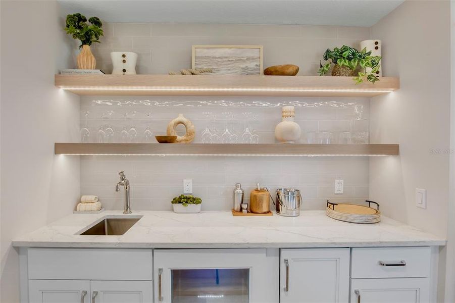 Furnished interior view inside a new home in , Sarasota (Image 46).