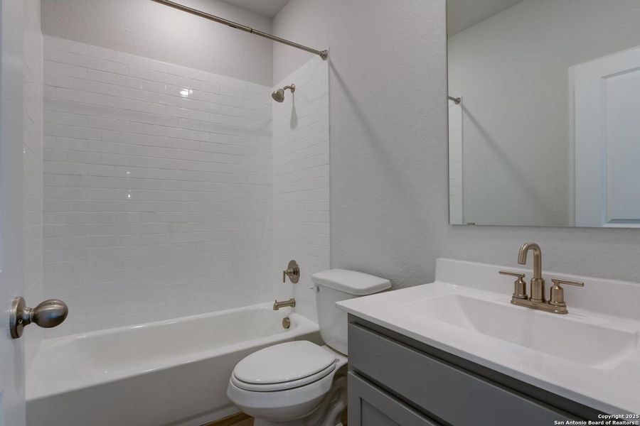 Furnished interior view inside a new home in The Preserve at the Wilder, Adkins (Image 7).