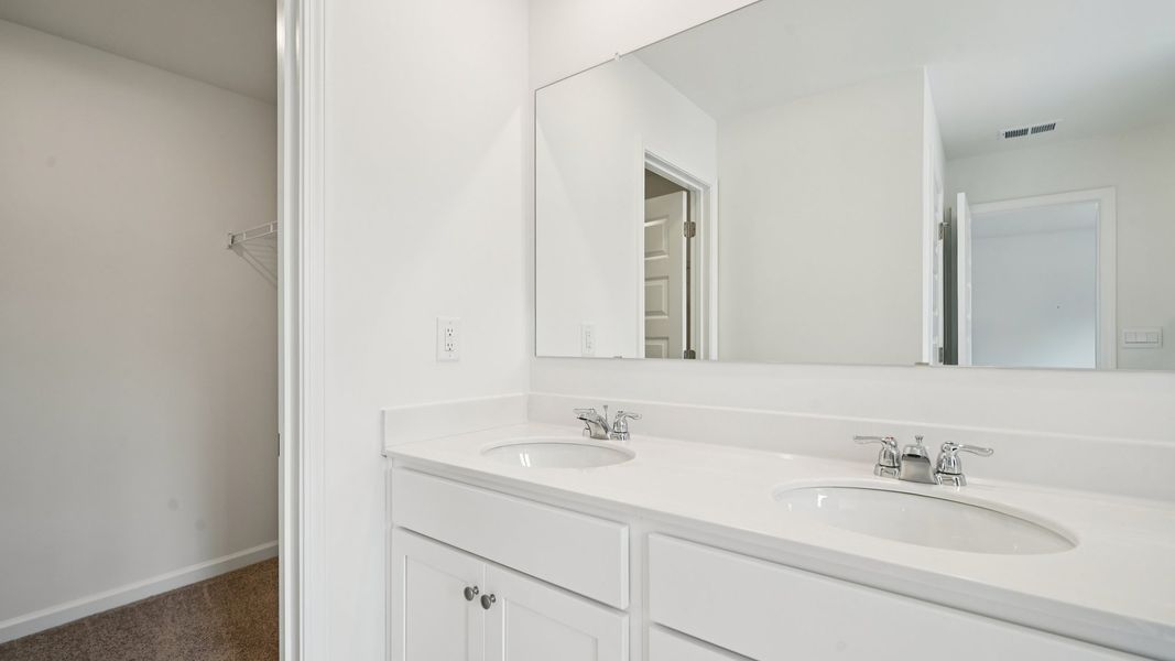 Representative interior finishes for a home built from the Ansley by D.R. Horton in Sherwood Manor, Atlanta (Image 9).
