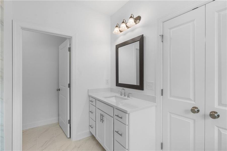 Furnished interior view inside a new home in Millcroft Townhomes, Buford (Image 11).