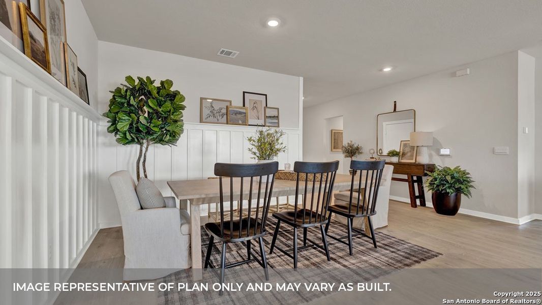 Furnished interior view inside a new home in Hartland Ranch, Lockhart (Image 11).