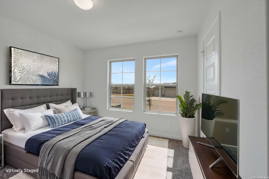 Furnished interior view inside a new home in Paloma Park, Converse (Image 15).