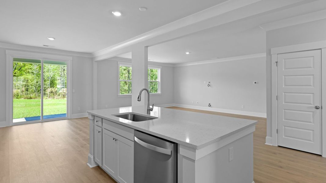 Furnished interior view inside a new home in Sheep Island, Summerville (Image 9).