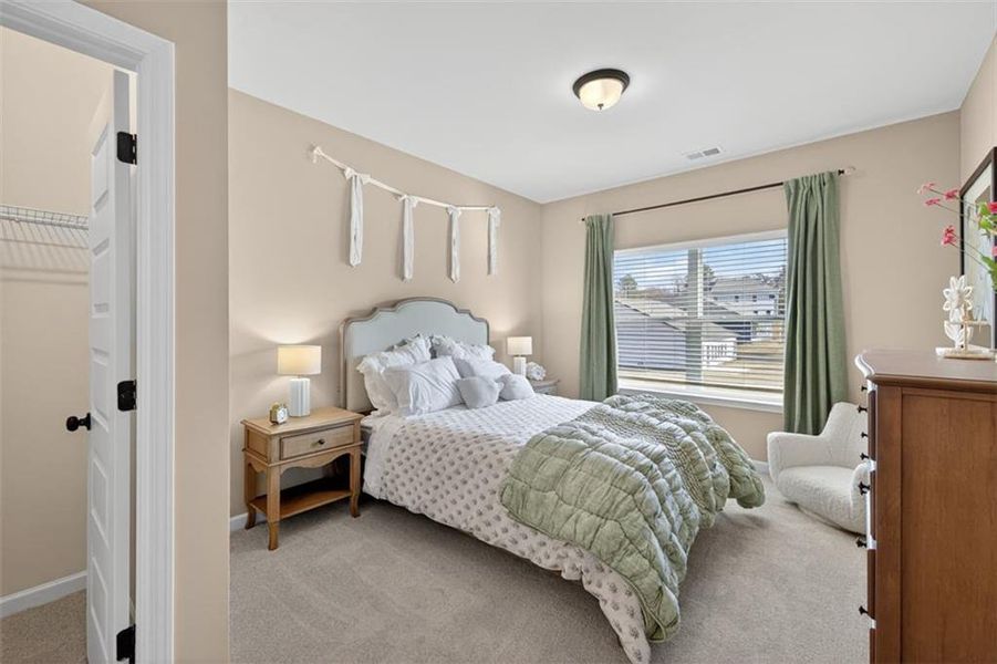 Furnished interior view inside a new home in Sagebrook, Powder Springs (Image 33).