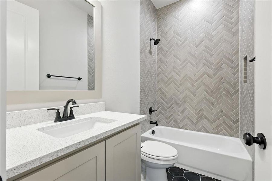 Furnished interior view inside a new home in , Venus (Image 11). Furnished interior view inside a new home in , Venus (Image 11).