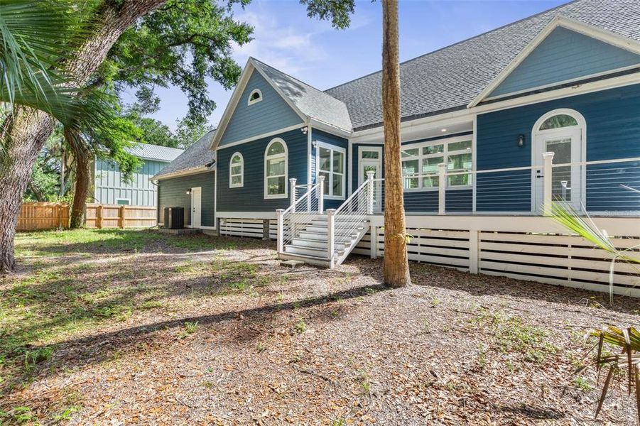 Exterior details and patio area of a home in , Palm Coast (Image 31). Exterior details and patio area of a home in , Palm Coast (Image 31).