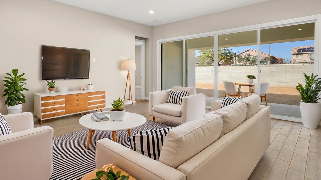Furnished interior view inside a new home in Zanjero Pass, Waddell (Image 7).